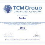 TCM - CERTIFICATE OF MEMBERSHIP Debtus