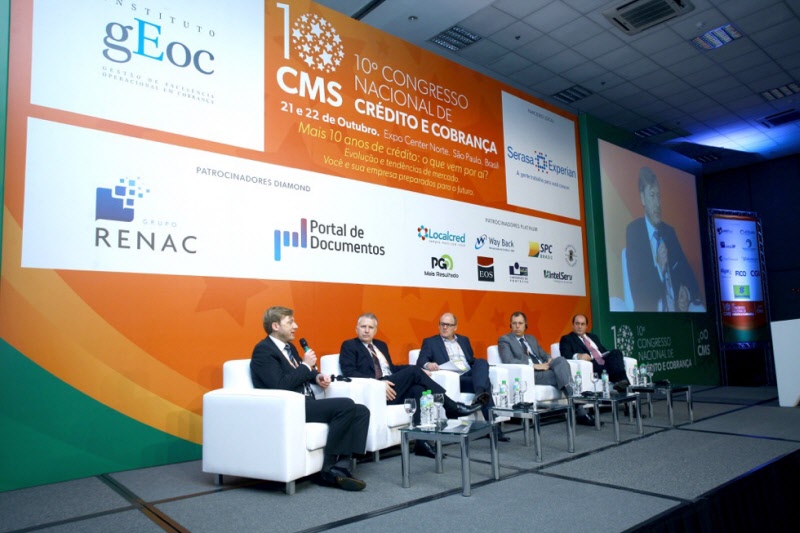 TCM at 10 CMS Congresso Nacional de Credito e Cobranca, Sao Paulo Brasil